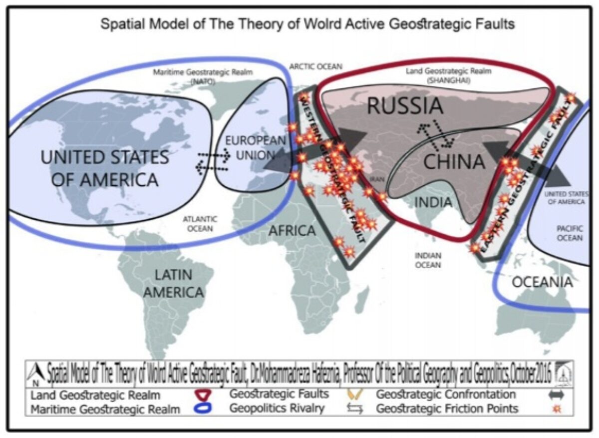 Active Geostrategic Faults in the World